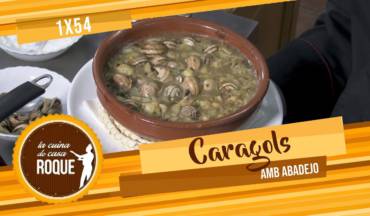 Caragols en abadejo